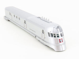 HO Con-Cor 001-8721 CB&Q Burlington Pioneer Zephyr Diesel Streamliner 3-Unit Set
