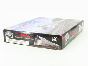 HO Con-Cor 001-8721 CB&Q Burlington Pioneer Zephyr Diesel Streamliner 3-Unit Set