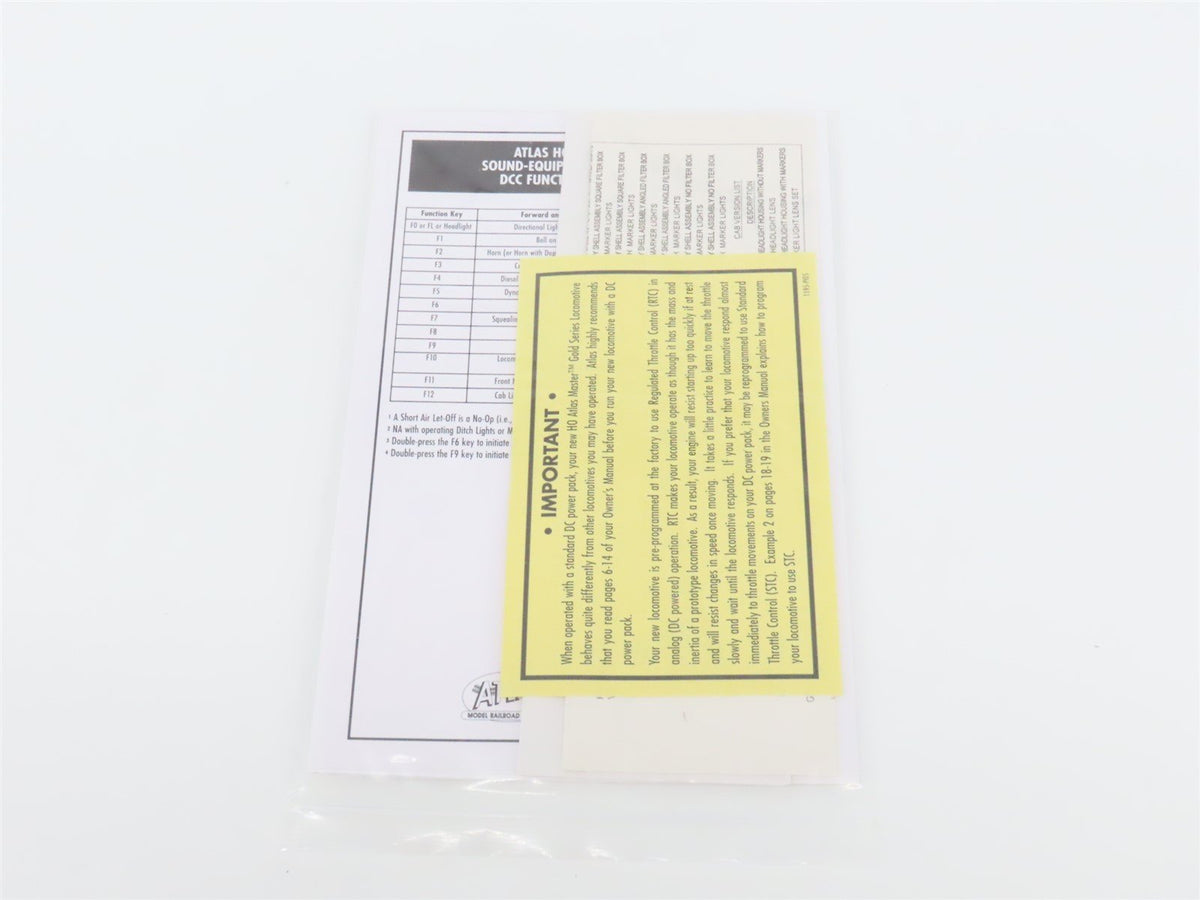 HO Scale Atlas Master Gold 9425 RDG Reading MP-15DC Diesel #2777 w/ DCC &amp; Sound