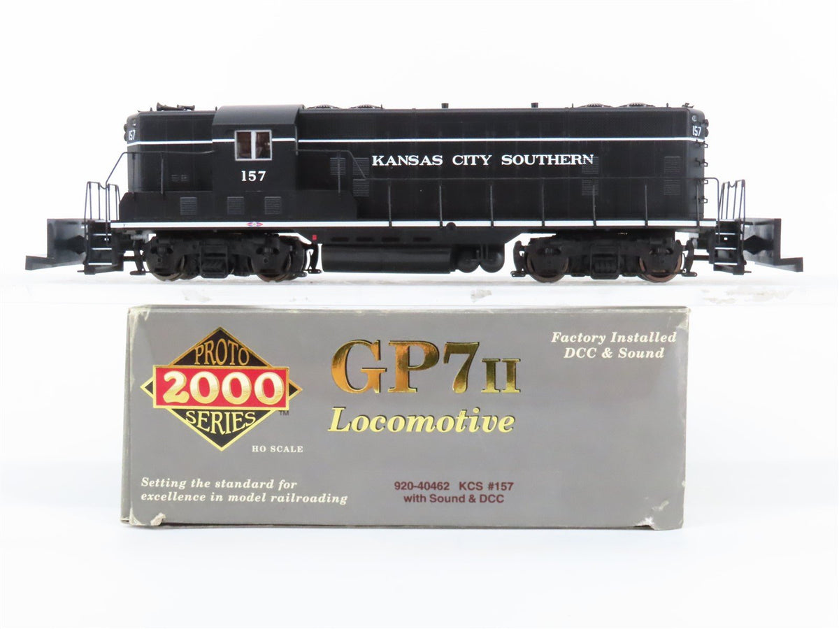 HO Scale Proto 2000 920-40462 KCS EMD GP7 Ph. 2 Diesel #157 w/ DCC &amp; Sound