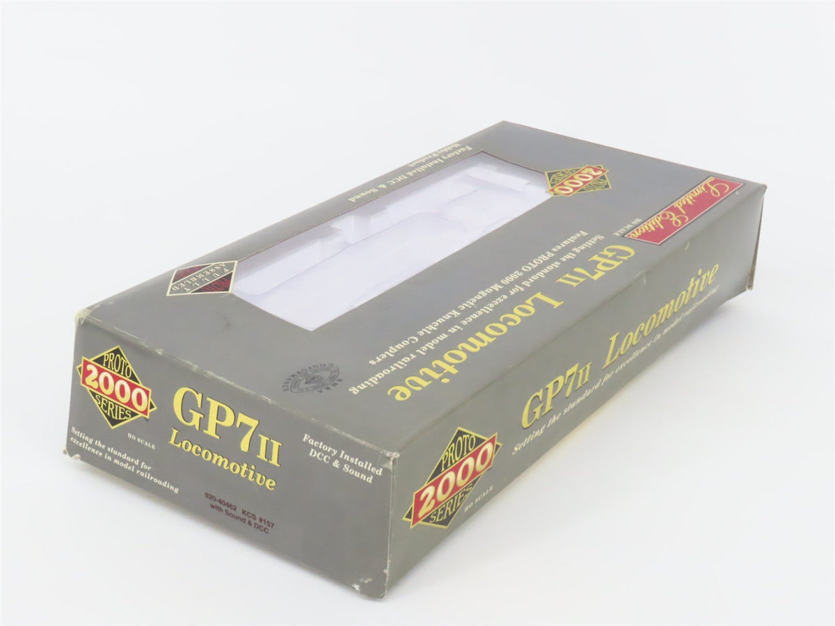 HO Scale Proto 2000 920-40462 KCS EMD GP7 Ph. 2 Diesel #157 w/ DCC &amp; Sound