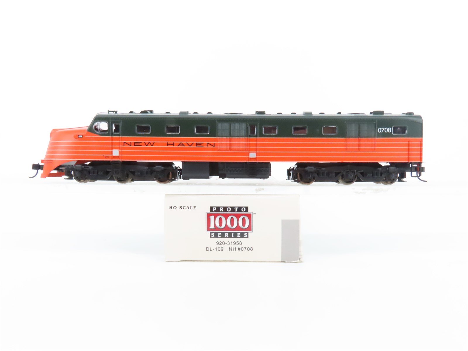 HO Scale Proto 1000 920-31958 NH New Haven DL-109 Diesel #0708 - DCC Ready