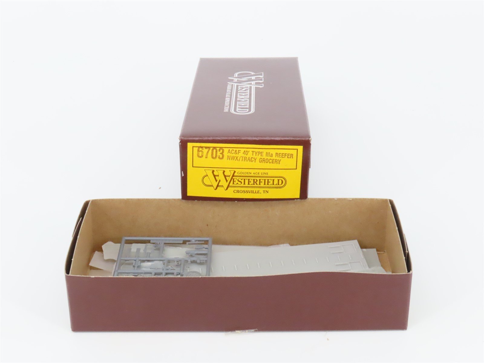 HO Scale Westerfield Golden Age Line Kit 6703 NWX/Geo. D. Tracy Co. Reefer