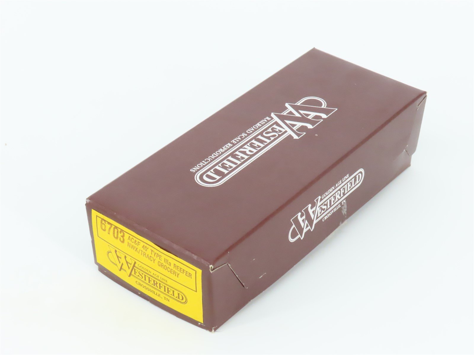 HO Scale Westerfield Golden Age Line Kit 6703 NWX/Geo. D. Tracy Co. Reefer
