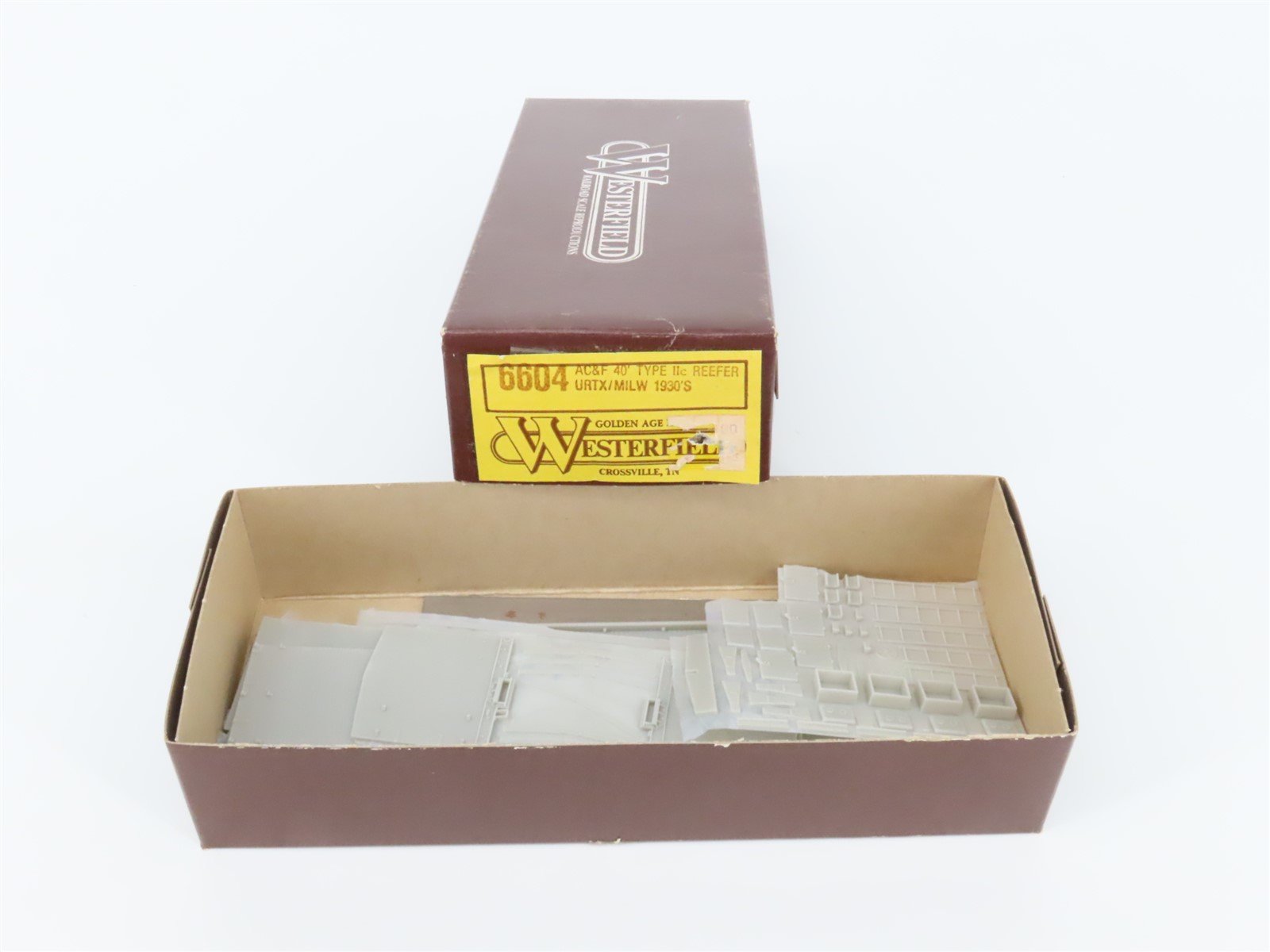 HO Scale Westerfield Golden Age Line Kit 6604 URTX CMStP&P MILW Reefer