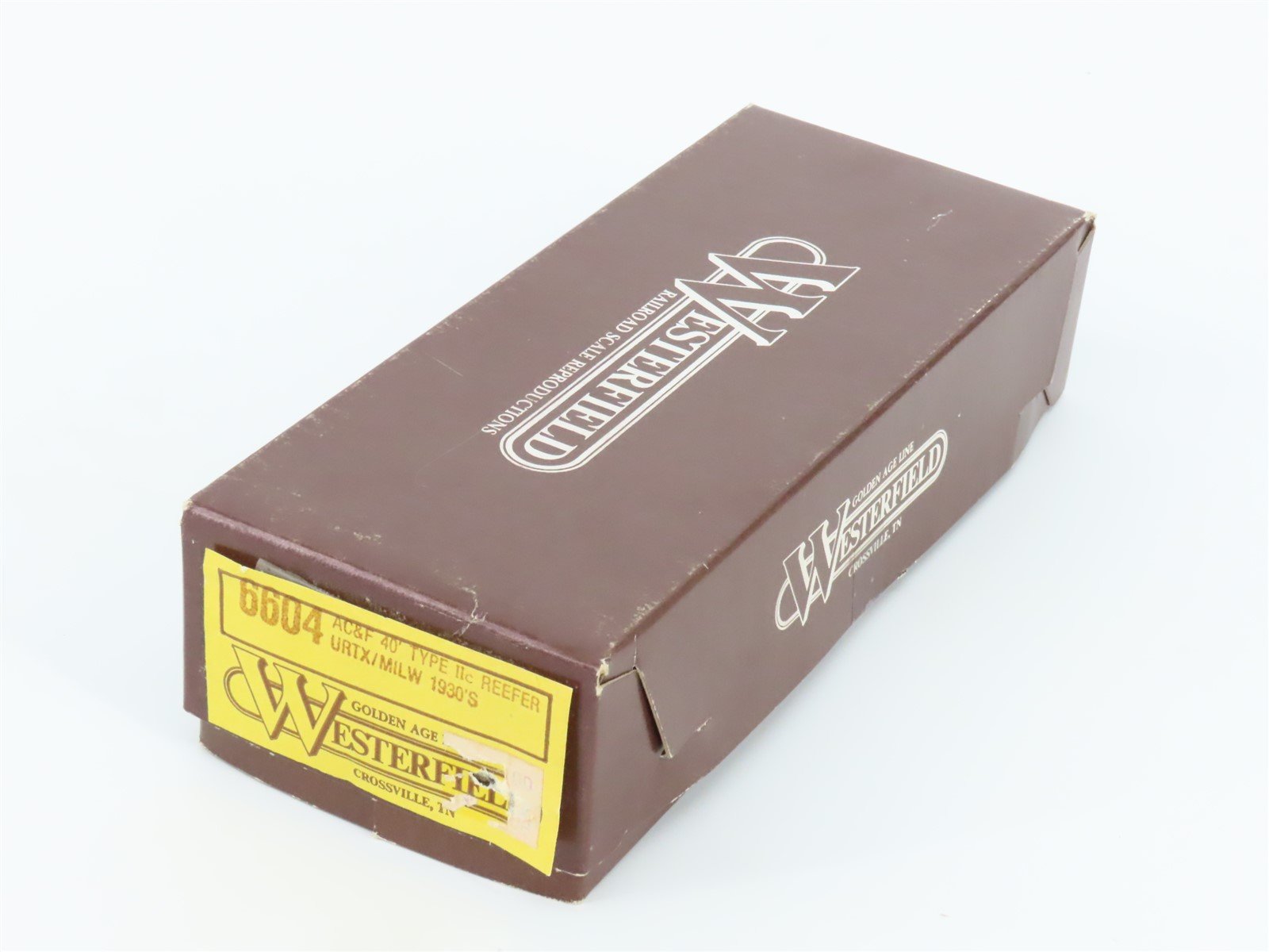 HO Scale Westerfield Golden Age Line Kit 6604 URTX CMStP&P MILW Reefer