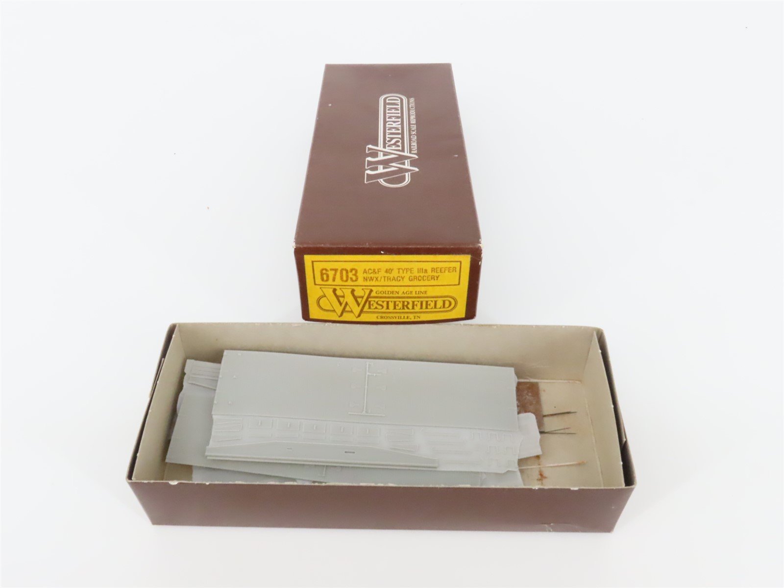 HO Scale Westerfield Golden Age Line Kit 6703 NWX/Geo. D. Tracy Co. Reefer