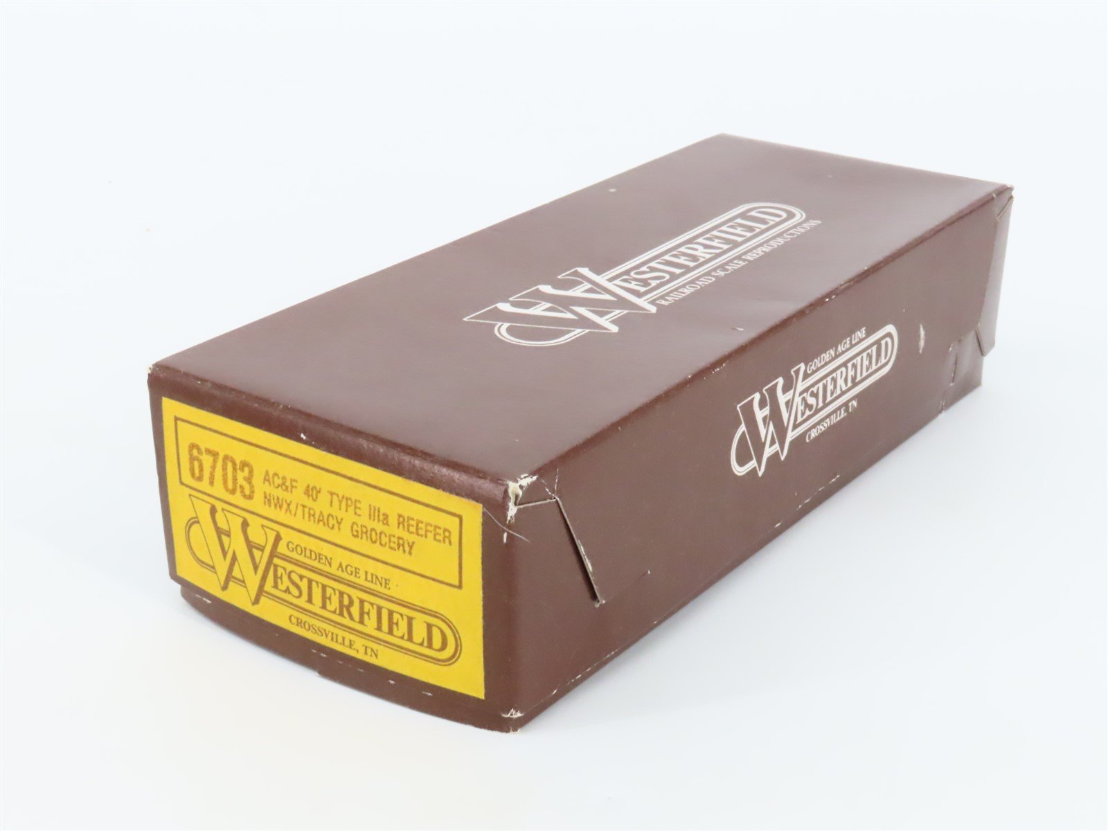 HO Scale Westerfield Golden Age Line Kit 6703 NWX/Geo. D. Tracy Co. Reefer