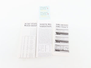 HO Scale Westerfield Golden Age Line Kit 6752 NWX North Western 40' Reefer