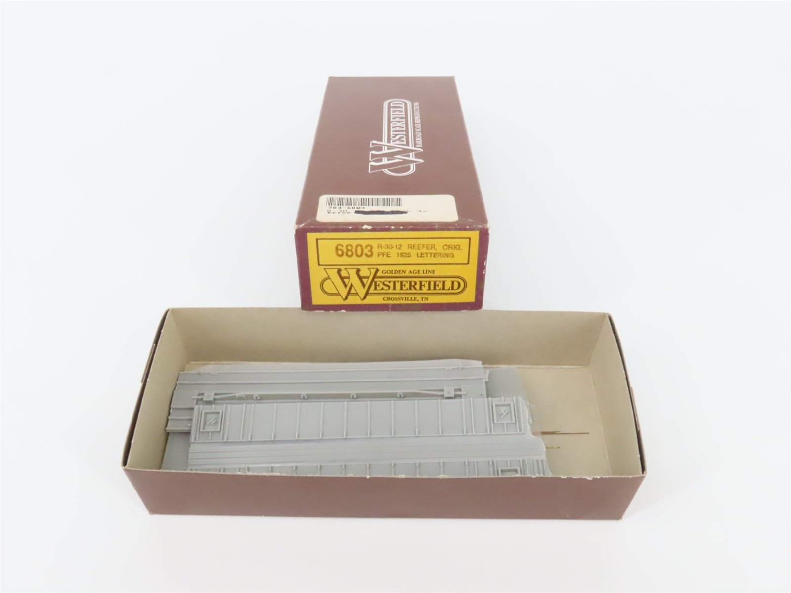 HO Scale Westerfield Golden Age Line Kit 6803 PFE UP SP R-30-12 Reefer
