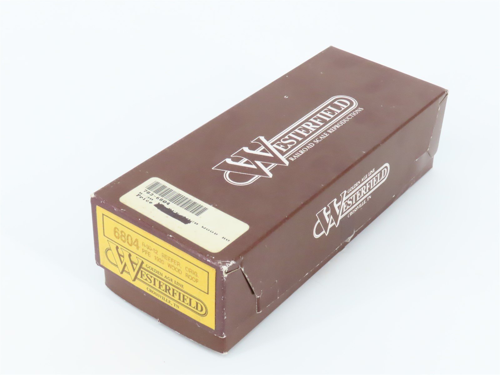 HO Scale Westerfield Golden Age Line Kit 6804 PFE Pacific Fruit Express Reefer