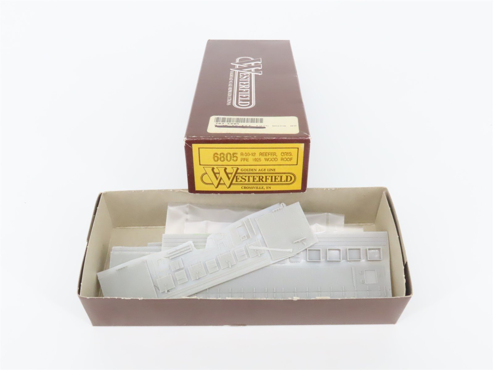HO Scale Westerfield Golden Age Line Kit 6805 PFE UP SP R-30-12 Reefer