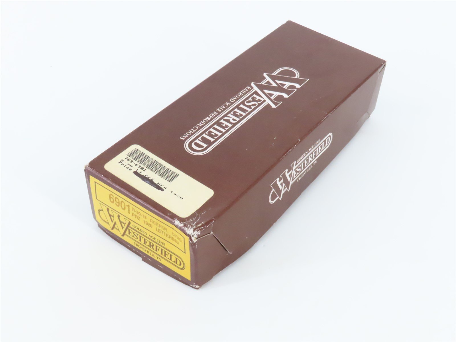 HO Scale Westerfield Golden Age Line Kit 6901 PFE Pacific Fruit Express Reefer