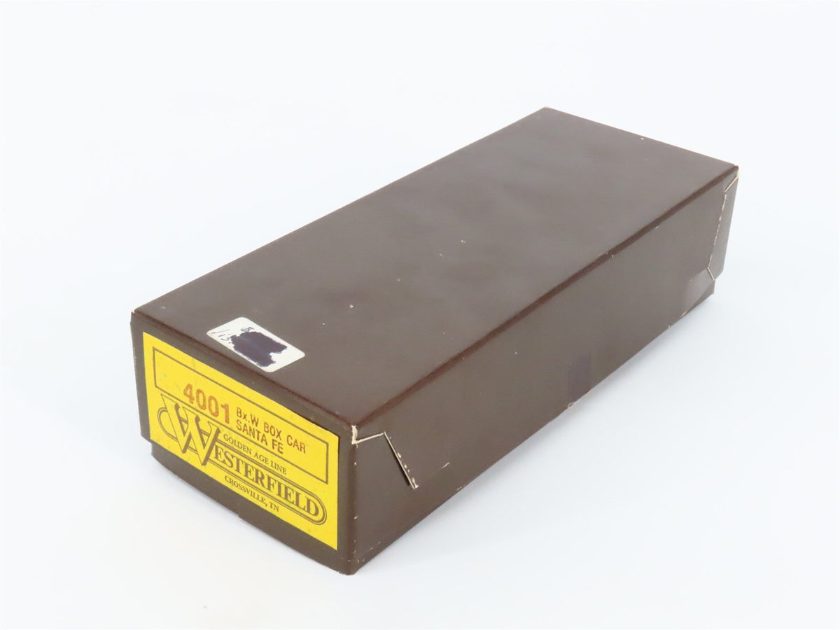 HO Scale Westerfield Golden Age Line Kit 4001 ATSF Santa Fe Box Car