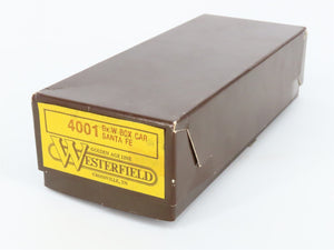HO Scale Westerfield Golden Age Line Kit 4001 ATSF Santa Fe Box Car