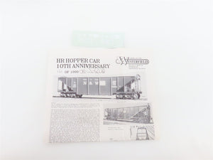 HO Scale Westerfield 10th Anniversary Kit 5101 N&W HR Hopper - SIGNED & Numbered