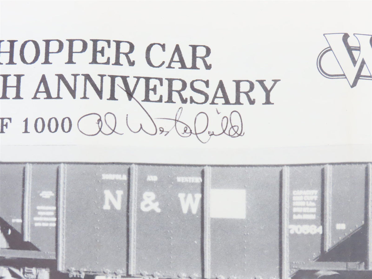 HO Scale Westerfield 10th Anniversary Kit 5101 N&amp;W HR Hopper - SIGNED &amp; Numbered