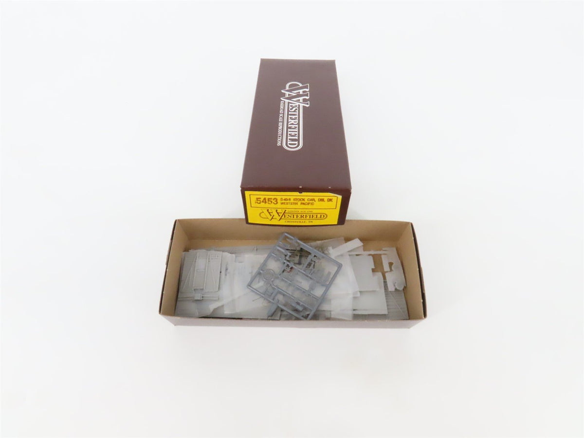 HO Westerfield Golden Age Line Kit 5453 WP Western Pacific S-40-8 Stock Car
