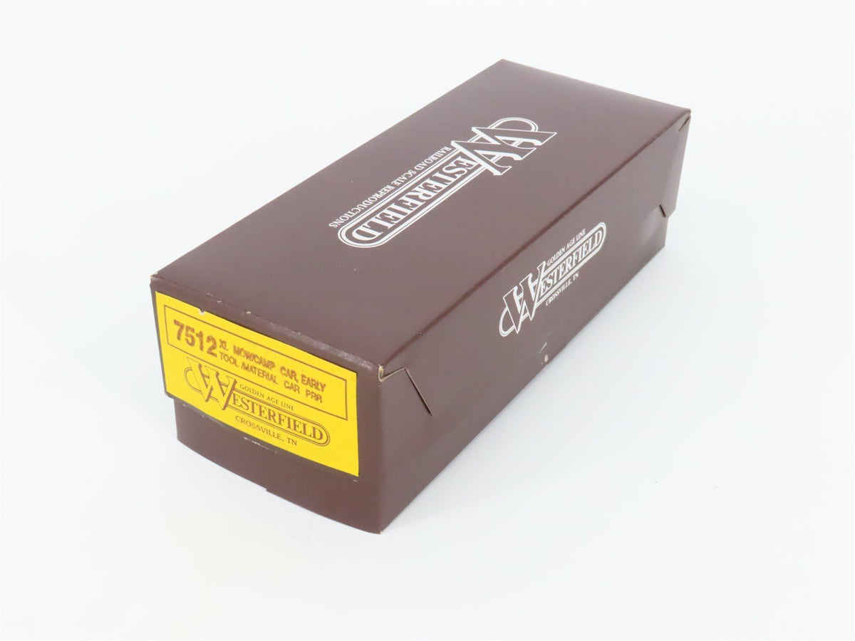 HO Scale Westerfield Golden Age Line Kit 7512 PRR Pennsylvania XL MOW/Camp Car