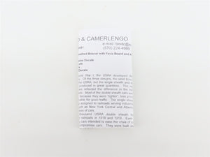 HO Scale Funaro & Camerlengo Kit 3062 SP&S USRA 40' DS Wood Box Car w/ Decals