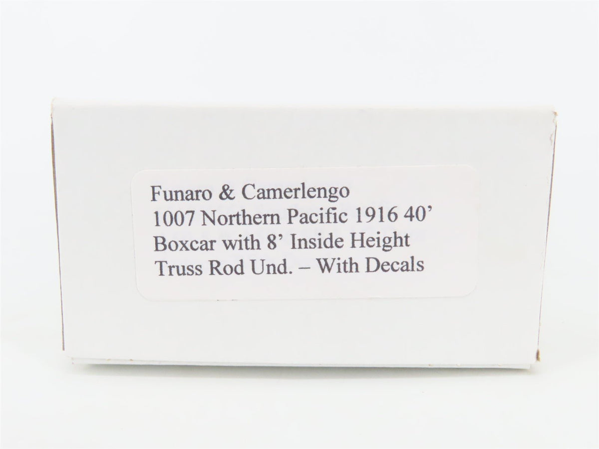 HO Scale Funaro &amp; Camerlengo Kit 1007 NP Northern Pacific 1916 40&#39; Box Car