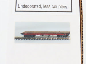 HO Scale JV Models Kit 9205 Undecorated 40' Truss Rod Flat Car