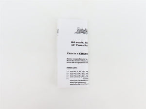 HO Scale JV Models Kit 9205 Undecorated 40' Truss Rod Flat Car