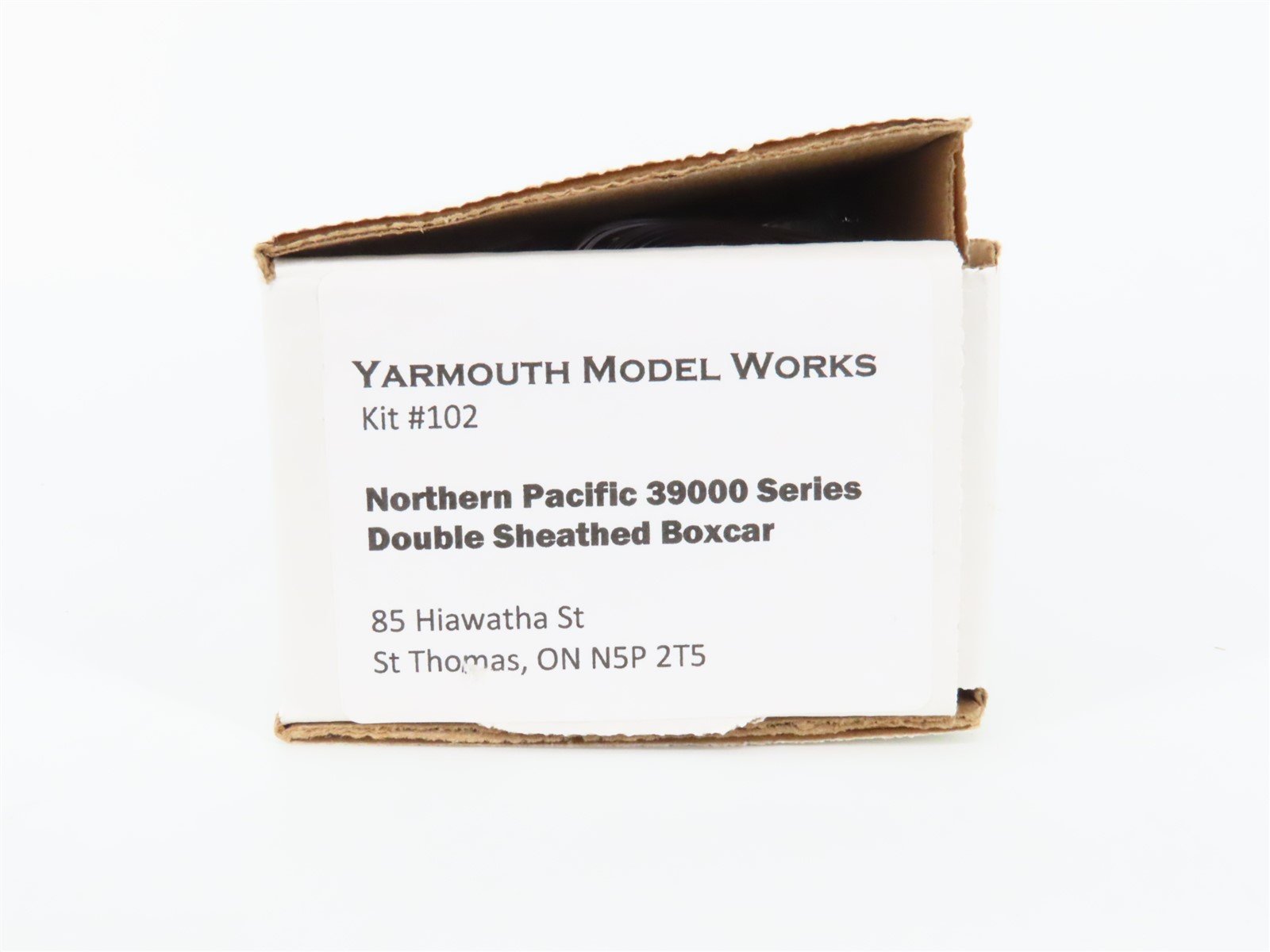 HO Yarmouth Model Works Kit 102 NP Northern Pacific Double Sheathed Box Car