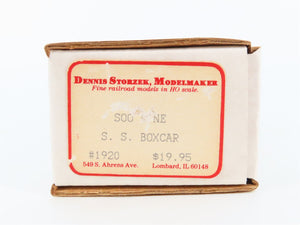 HO Scale Dennis Storzek Modelmaker Kit 1920 SOO Line Single Sheathed Box Car