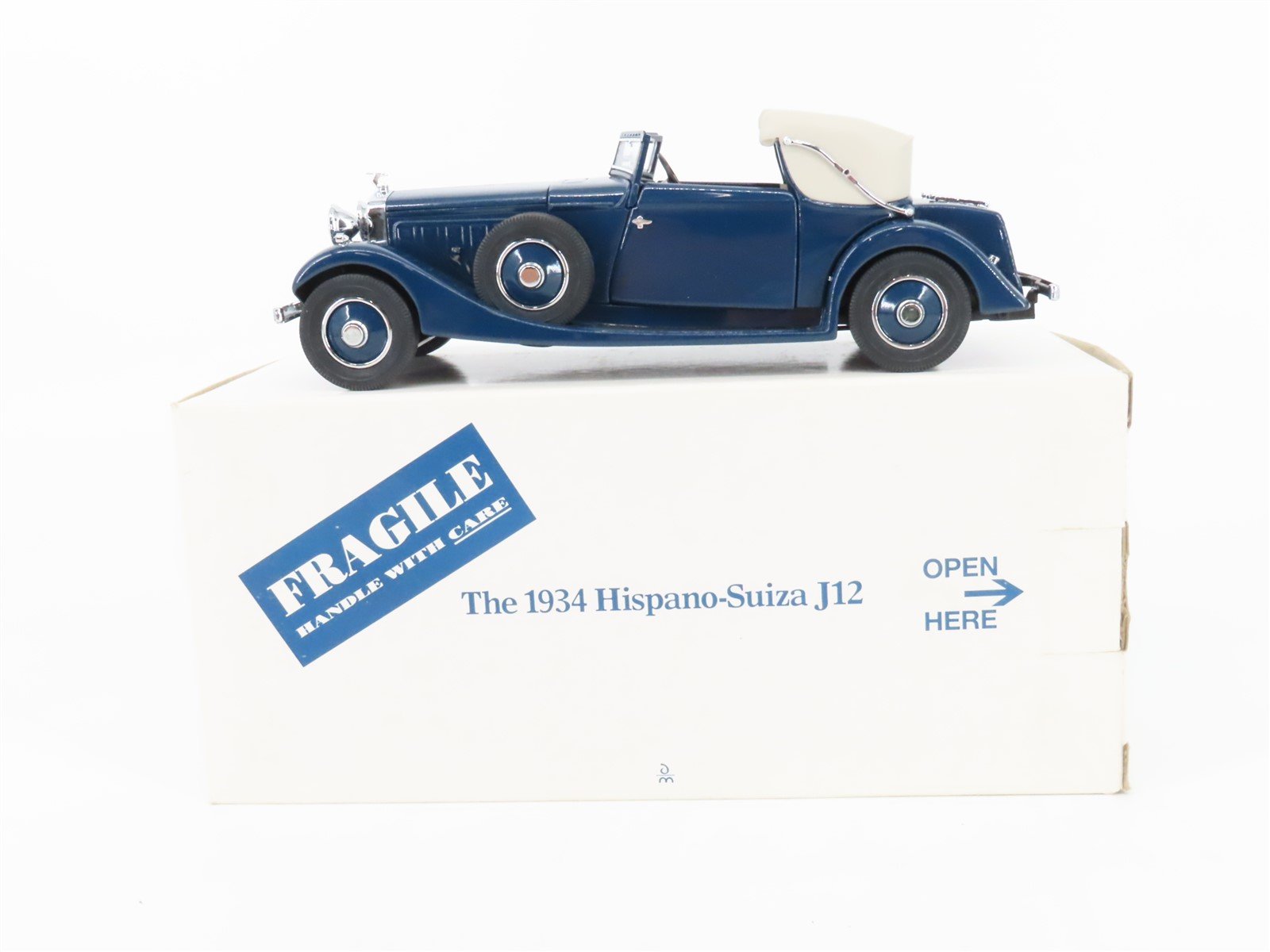 1:24 Scale Danbury Mint Die-Cast 1934 Hispano-Suiza J12