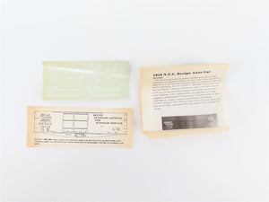 HO Scale Dennis Storzek Modelmaker Kit 1916-3B DSS&A South Shore Box Car