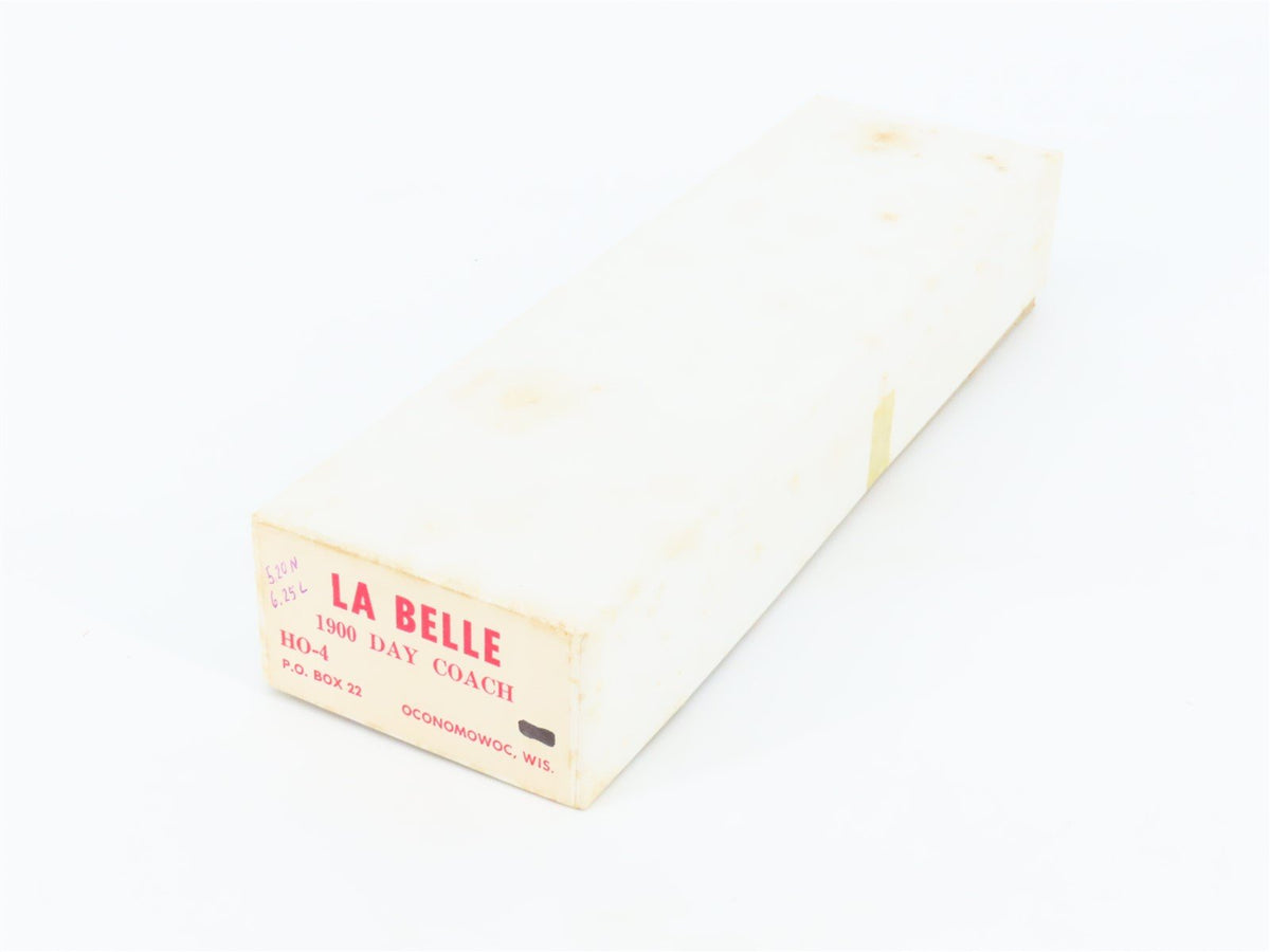 HO Scale LaBelle Kit HO-4 1900 Closed Vestibule Day Coach Passenger Car