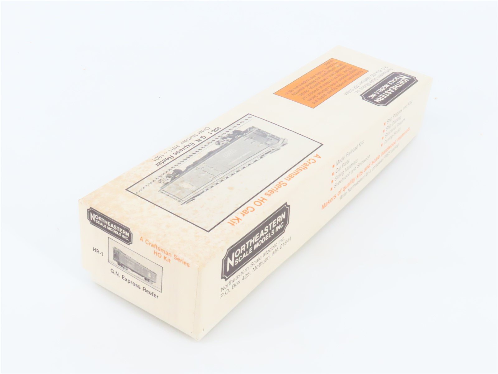 HO Scale Northeastern Scale Models Kit HR-1 GN Great Northern Express Reefer