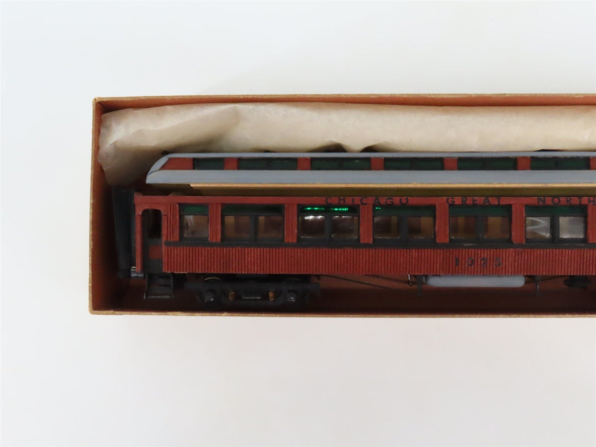 HO Scale LaBelle HO-1 Chicago Great Northern 1905 Coach Passenger #1023 - Custom