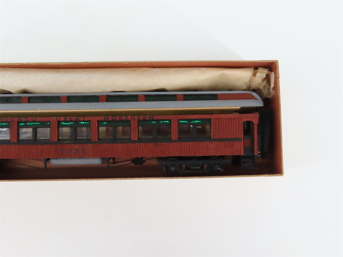 HO Scale LaBelle HO-1 Chicago Great Northern 1905 Coach Passenger #1023 - Custom