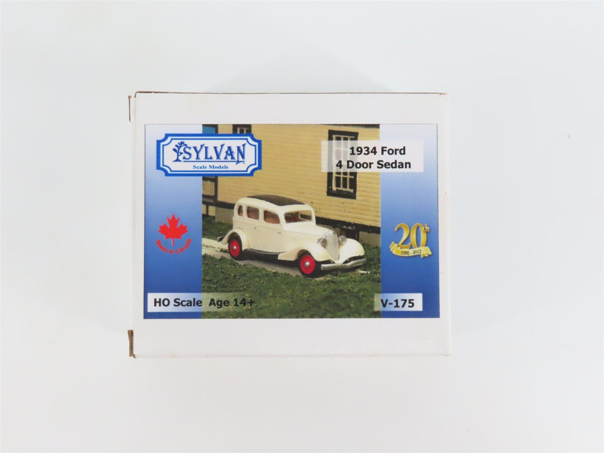 HO 1/87 Scale Sylvan Scale Models Kit V-175 Auto 1934 Ford Four-Door Sedan
