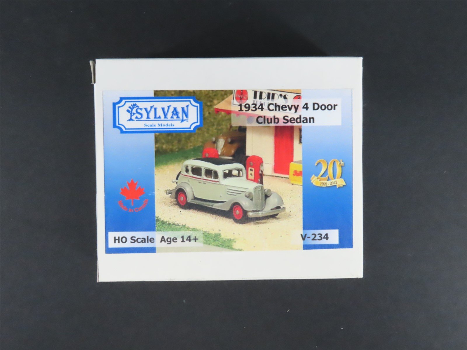 HO 1/87 Scale Sylvan Scale Models Kit V-234 Auto 1934 Chevy 4-Door Club Sedan
