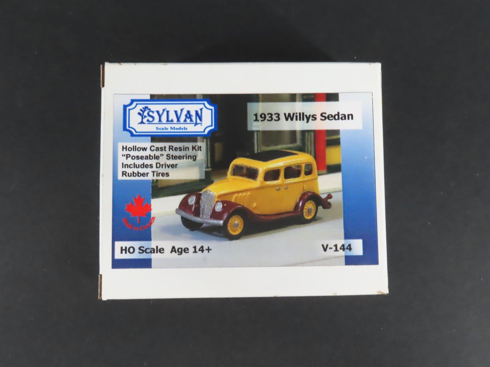 HO 1/87 Scale Sylvan Scale Models Kit V-144 Automobile 1933 Willys Sedan