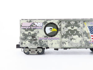 O Gauge 3-Rail Lionel 6-58509 NS Norfolk Southern Lighted Flag PS-1 Boxcar 2013