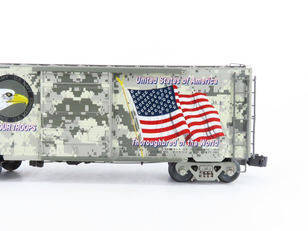 O Gauge 3-Rail Lionel 6-58509 NS Norfolk Southern Lighted Flag PS-1 Boxcar 2013