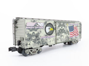 O Gauge 3-Rail Lionel 6-58509 NS Norfolk Southern Lighted Flag PS-1 Boxcar 2013