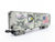 O Gauge 3-Rail Lionel 6-58509 NS Norfolk Southern Lighted Flag PS-1 Boxcar 2013