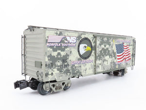 O Gauge 3-Rail Lionel 6-58509 NS Norfolk Southern Lighted Flag PS-1 Boxcar 2013