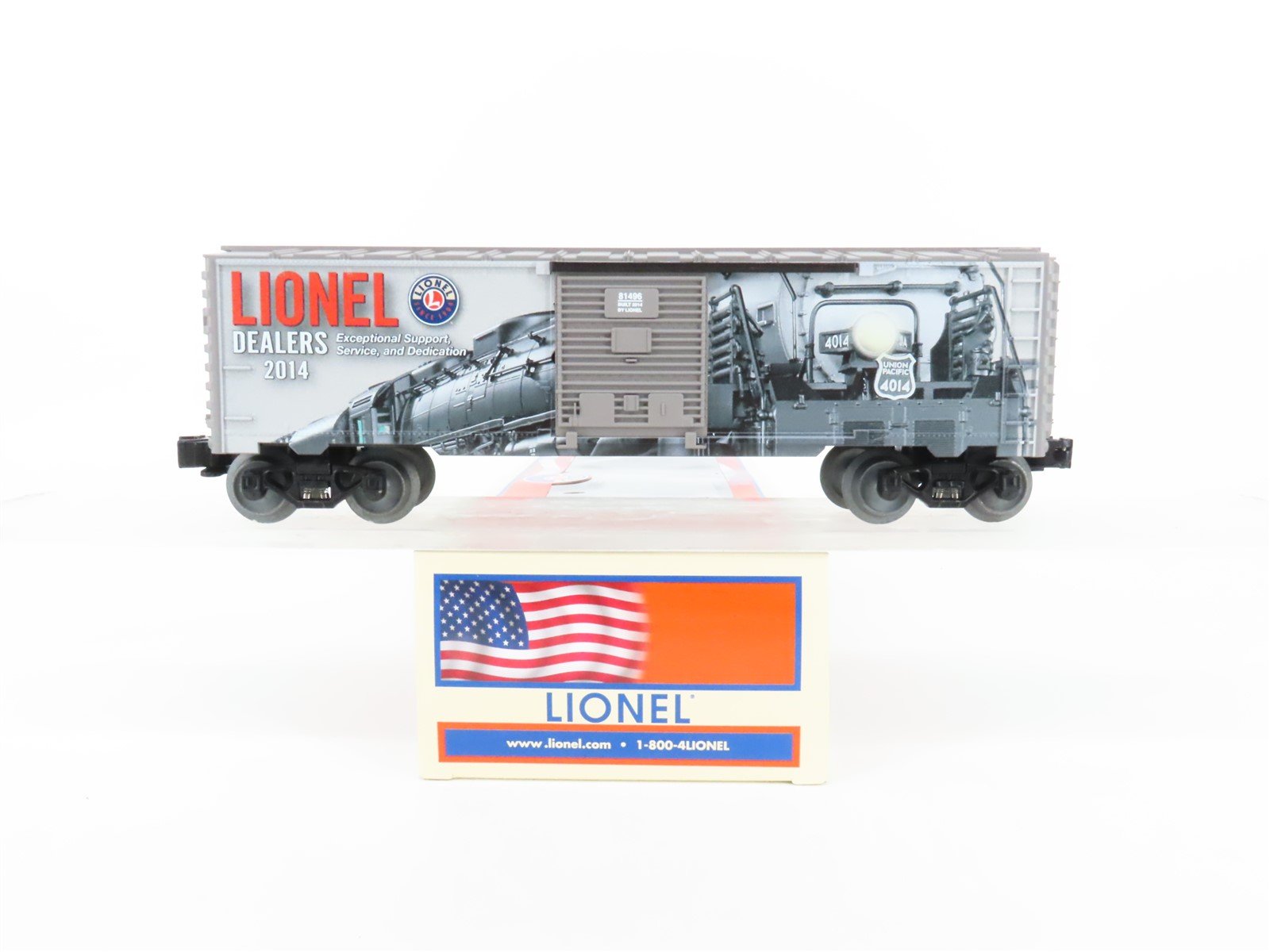 O Gauge 3-Rail Lionel 6-81496 2014 Dealer Appreciation Box Car 81496