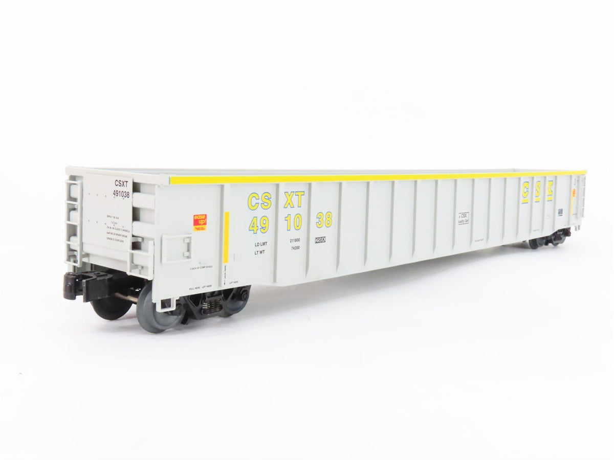 O Gauge 3-Rail Lionel 2126350 CSX CSXT 65&#39; Mill Gondola #491038