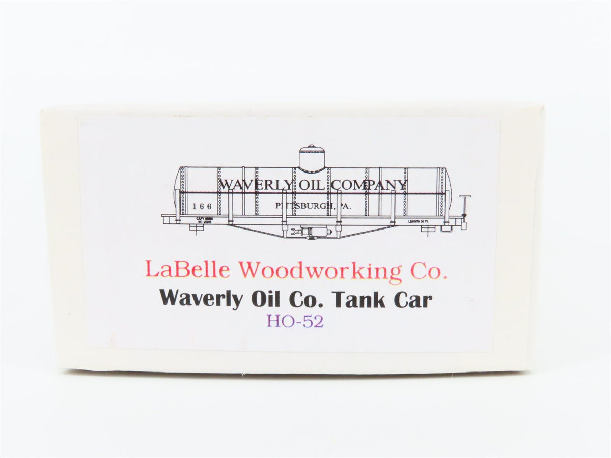 HO Scale LaBelle Kit HO-52 Waverly Oil Co. Single Dome Tank Car - SEALED