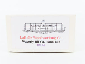 HO Scale LaBelle Kit HO-52 Waverly Oil Co. Single Dome Tank Car - SEALED