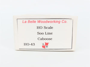 HO Scale LaBelle Woodworking Co. Kit HO-43 SOO Line Caboose