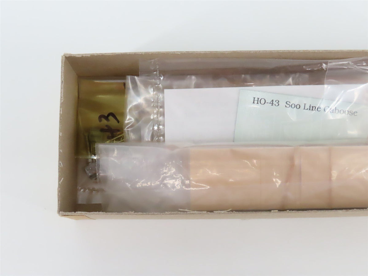 HO Scale LaBelle Woodworking Co. Kit HO-43 SOO Line Caboose