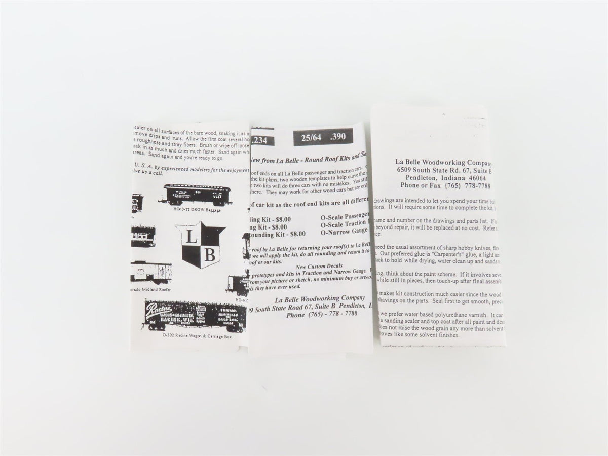 HO Scale LaBelle Woodworking Co. Kit HO-43 SOO Line Caboose